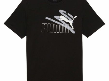 Men’s Short Sleeve T-Shirt Puma Essentials + AB Online Sale