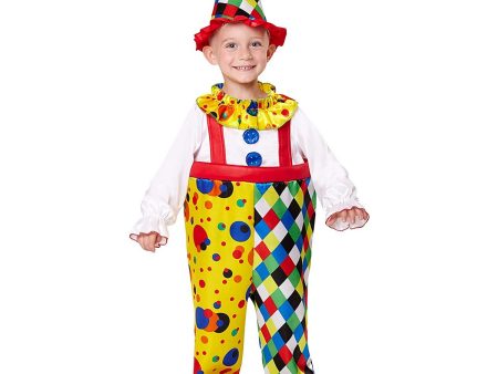 Costume for Children My Other Me Male Clown 1-2 years Red (2 Pieces) Discount