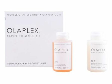 Unisex Hair Dressing Set Traveling Stylist Bond Multiplier & Perfector Olaplex Traveling Stylist (3 pcs) 3 Pieces Online now