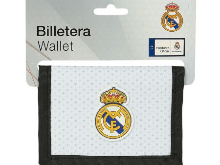 Purse Real Madrid C.F. White Grey 12,5 x 9,5 x 1 cm Hot on Sale