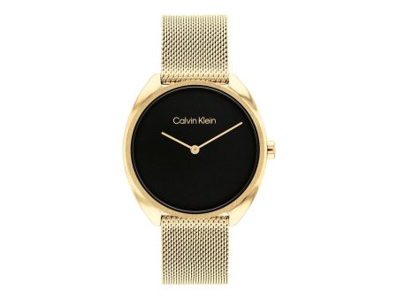 Men s Watch Calvin Klein 25200271 Black (Ø 34 mm) Hot on Sale