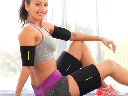 Sauna-Effect Arm & Thigh Sport Wraps InnovaGoods 4 Units Cheap