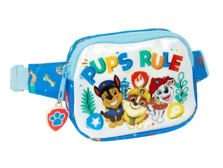 Belt Pouch The Paw Patrol Pups rule Blue 14 x 11 x 4 cm For Cheap