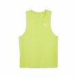 Tank Top Men Puma Run Favorite Yellow Sale