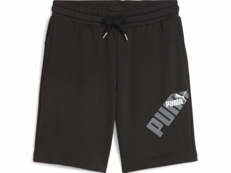 Sports Shorts Puma Power Graphic Black Supply