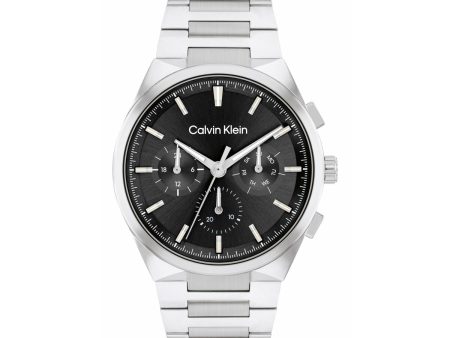 Men s Watch Calvin Klein 25200459 Silver Online Hot Sale