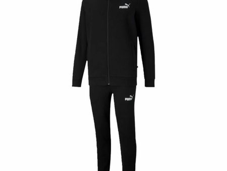 Tracksuit for Adults Puma Clean Black For Discount