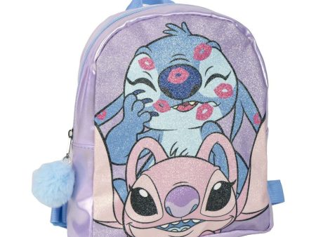 Casual Backpack Stitch Purple 19 x 23 x 8 cm For Sale