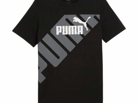 Men’s Short Sleeve T-Shirt Puma POWER Graphic on Sale