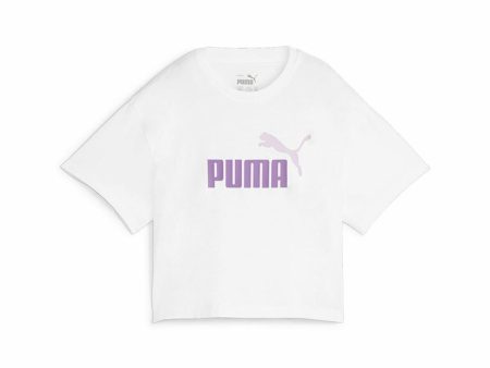 Child s Short Sleeve T-Shirt Puma Cropped For Sale