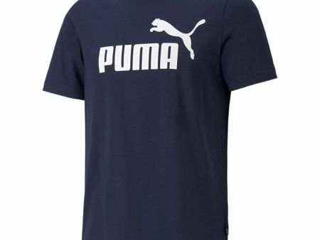 Men’s Short Sleeve T-Shirt Puma Ess Logo Discount