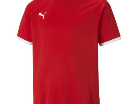 Children s Short Sleeved Football Shirt Puma (164 cm) Sale