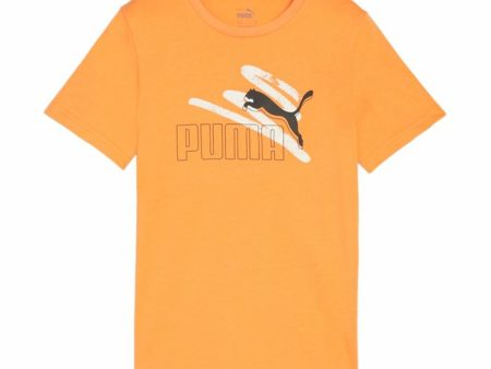 Child s Short Sleeve T-Shirt Puma Essentials+ AB Summer Supply