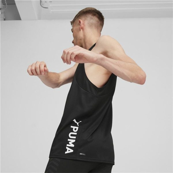 Tank Top Men Puma FIT Full Ultrab  Black Online Hot Sale