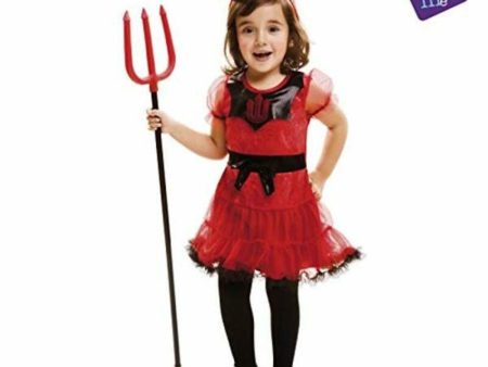 Costume for Children My Other Me She-Devil 3-4 Years (2 Pieces) Online Sale