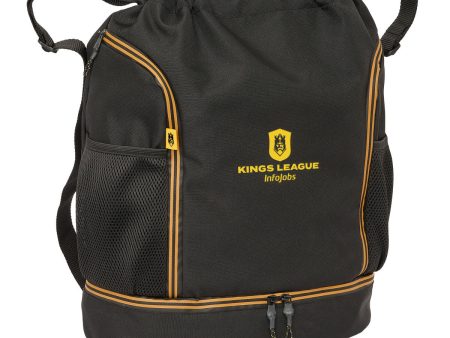 Backpack with Strings Kings League Black 35 x 40 x 1 cm For Cheap