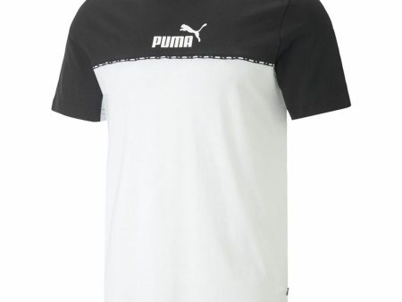 Men’s Short Sleeve T-Shirt Puma Ess Block X Cheap