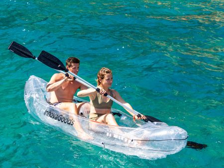 Inflatable Transparent Kayak with Accessories Paros InnovaGoods 312 cm 2 places Online now