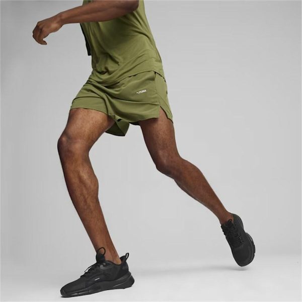 Sports Shorts Puma FIT 5  Olive Supply