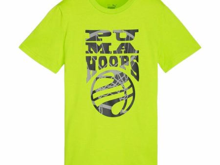 Child s Short Sleeve T-Shirt Puma Basketball For Sale