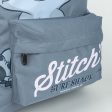 Casual Backpack Stitch Blue 32 x 4 x 42 cm on Sale