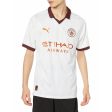 Men s Short-sleeved Football Shirt Puma  Manchester City Away White Online