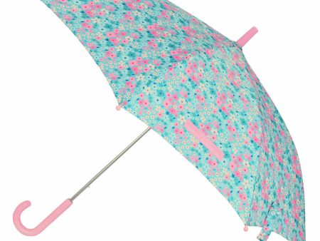 Umbrella Safta Ø 86 cm Flowers Green For Sale