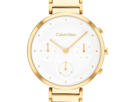 Ladies  Watch Calvin Klein 25200284 (Ø 36 mm) on Sale