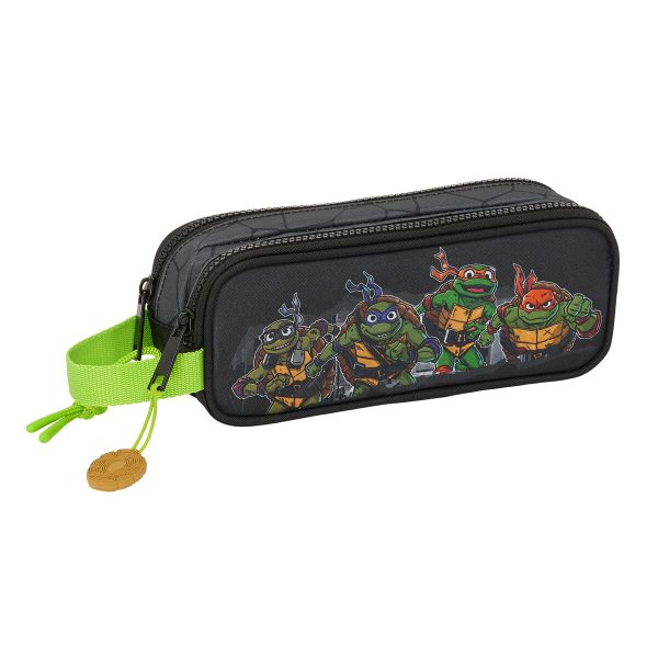 Double Carry-all Teenage Mutant Ninja Turtles Black Grey 21 x 8 x 6 cm For Sale