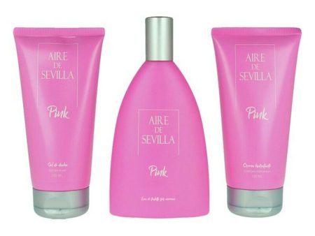 Women s Perfume Set Pink Instituto Español EDT (3 pcs) Fashion