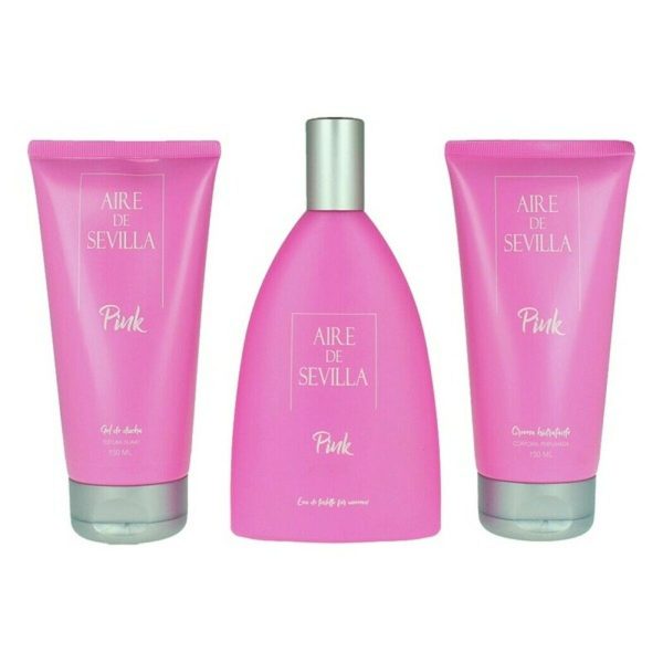 Women s Perfume Set Pink Instituto Español EDT (3 pcs) Fashion