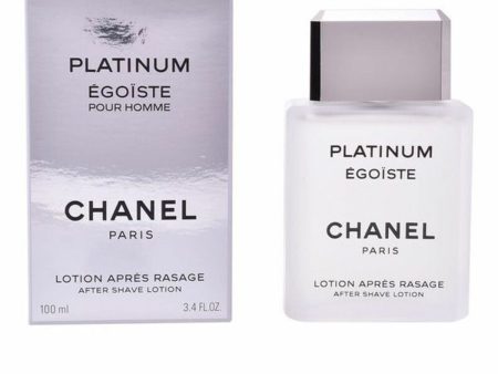 Aftershave Lotion Chanel Egoiste Platinum Pour Homme 100 ml Hot on Sale