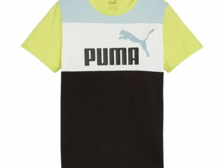 Child s Short Sleeve T-Shirt Puma Essential Discount