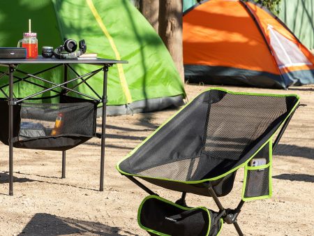 Foldable Camping Chair Folstul InnovaGoods Black (Refurbished A) Online