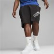 Sports Shorts Puma Power Graphic Black Supply