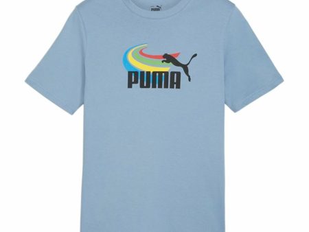 Men’s Short Sleeve T-Shirt Puma  GRAPHICS Summer For Discount