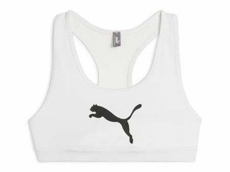 Sports Bra Puma 4 Keeps White Supply