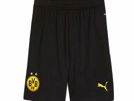 Adult Trousers Puma Borussia Dortmund Black Men Cheap