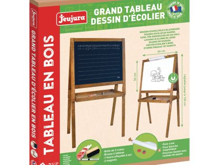 Double-sided Slate Jeujura Large Drawing Board of Schoolboys For Discount