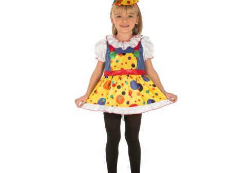 Costume for Children My Other Me Male Clown Rainbow 1-2 years Yellow (2 Pieces) Online