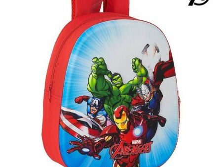 3D Child bag The Avengers Red Online