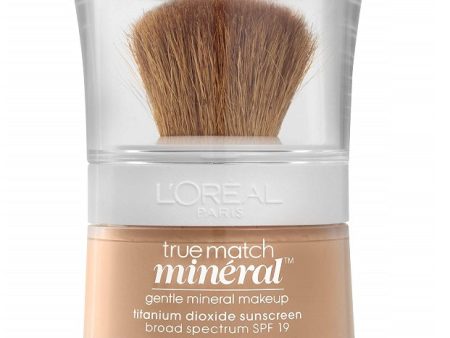 L OREAL - True Match Naturale Mineral Foundation 468 Sun Beige - 0.35 oz. (10 g) Hot on Sale