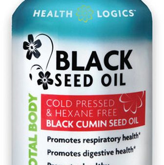 HEALTH LOGICS - Black Cumin Seed Oil - 100 Soft Gels Discount