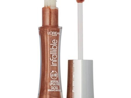 L OREAL - Infallible 8HR Le Gloss 825 Dulce de Leche - 0.21 fl. oz. (6.3 ml) Hot on Sale