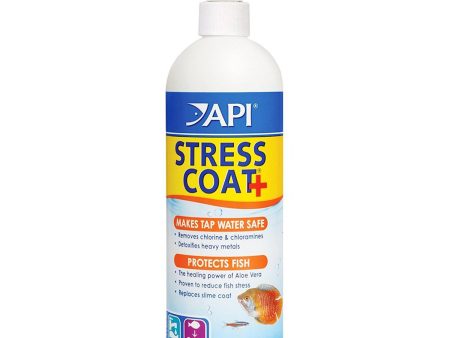 API - Stress Coat Fish and Tap Water Conditioner - 16 fl. oz. (473 ml) For Sale