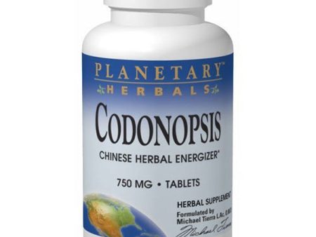 PLANETARY HERBALS - Codonopsis 750 mg - 120 Tablets Supply