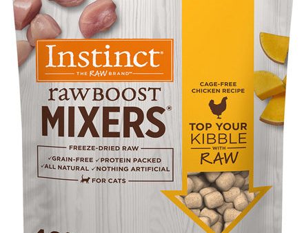 NATURE S VARIETY - Instinct Freeze-Dried Raw Boost Mixers Chicken Recipe Cat Food - 6 oz. (170 g) Online now