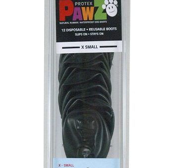 PAWZ - Water-Proof Dog Boots 2 Inches XS - 12 Count For Discount