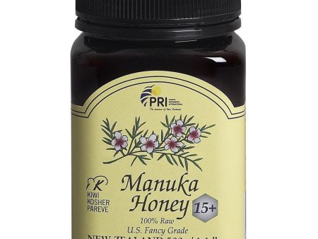 PRI - Manuka Honey Bio Active 15+ 100% Raw - 1.1 Lbs. (500 g) For Discount