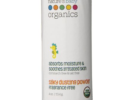 NATURE S BABY - Silky Dusting Powder, Fragrance Free - 4 oz (113.4 g) Discount